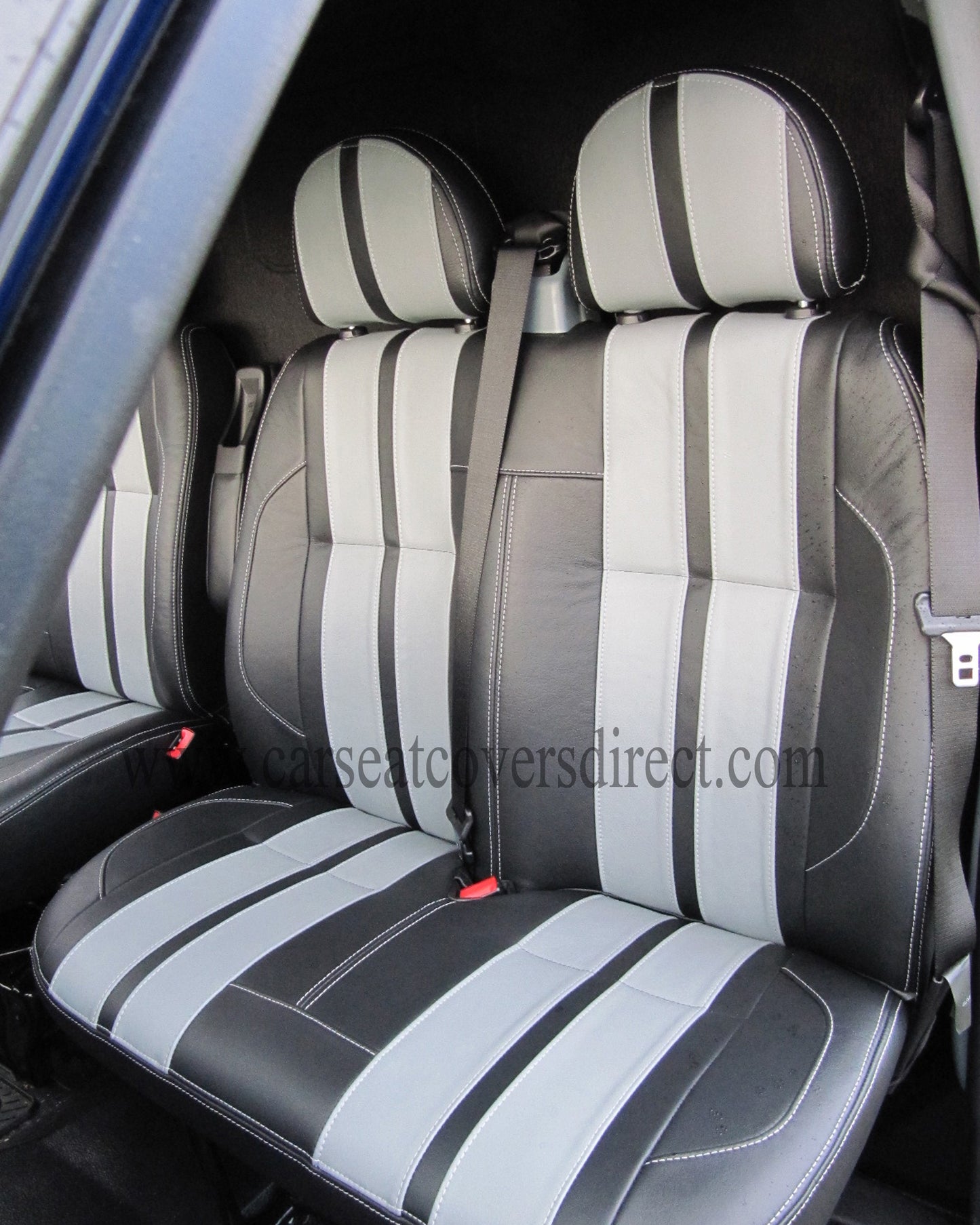 Ford Transit 5th Gen Made LEATHER RETRIM. 2 Tone leather Sport Line Design.
