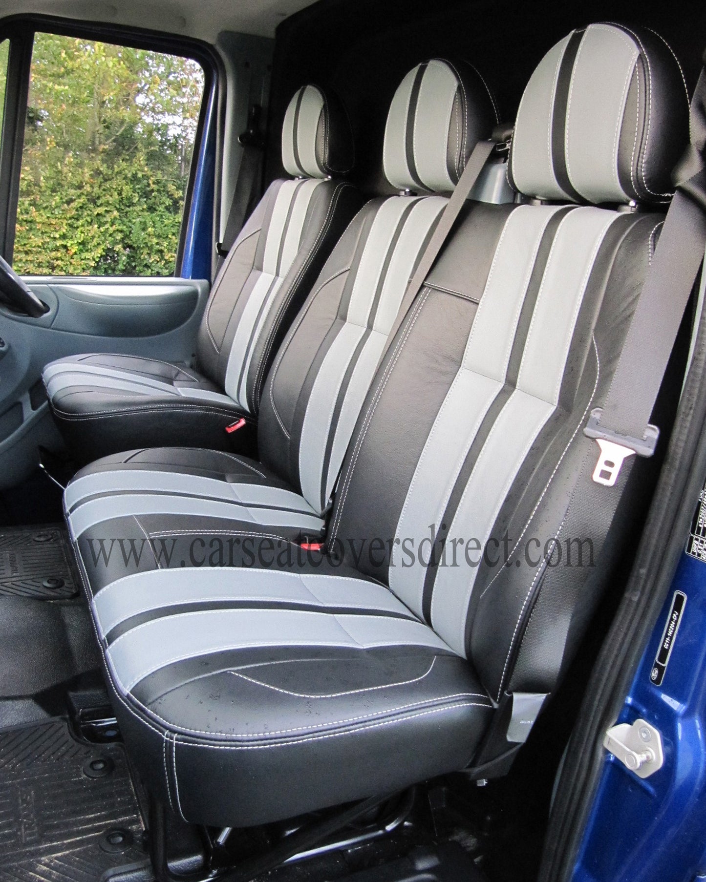 Ford Transit 5th Gen Made LEATHER RETRIM. 2 Tone leather Sport Line Design.