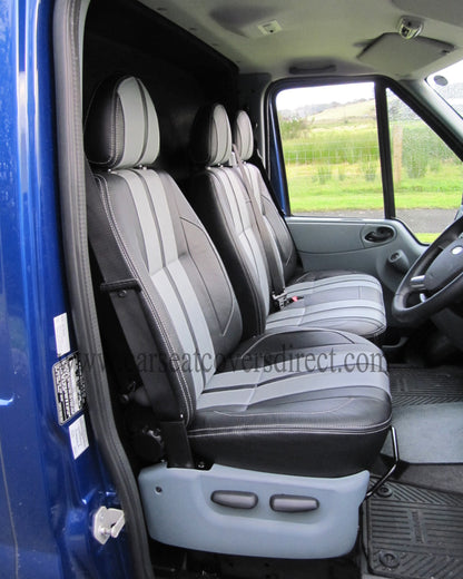 Ford Transit 5th Gen Made LEATHER RETRIM. 2 Tone leather Sport Line Design.