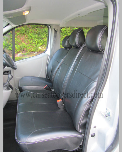 Nissan - Vauxhall & Renault  CREW VAN Seat Covers