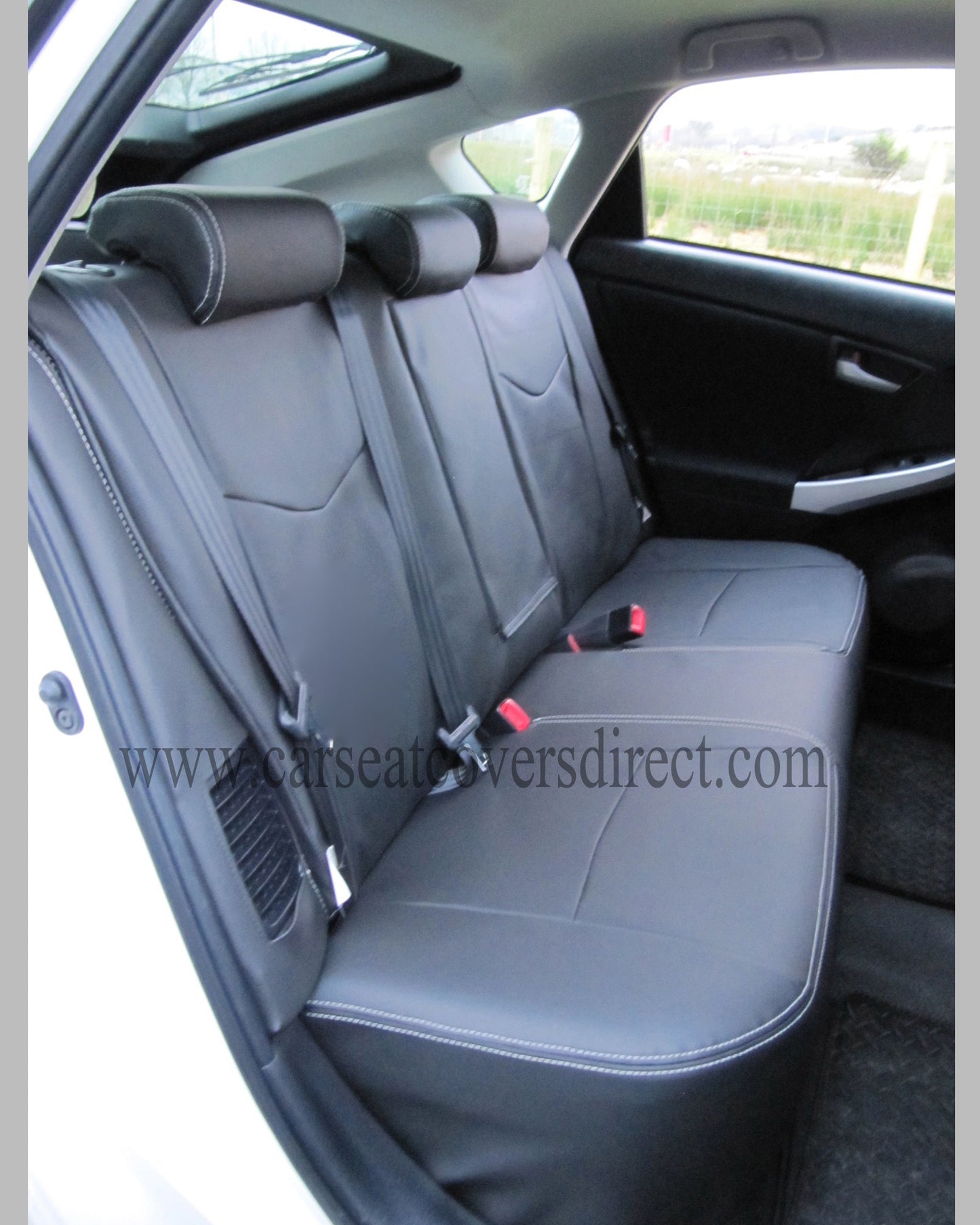 TOYOTA PRIUS Seat Covers, wipe Clean Leatherette.