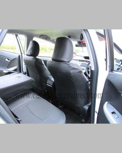 TOYOTA PRIUS Seat Covers, wipe Clean Leatherette.