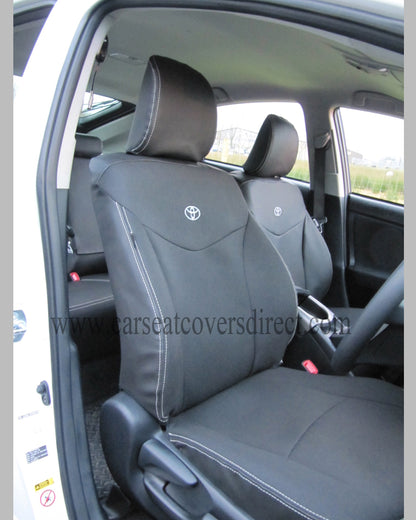 TOYOTA PRIUS Seat Covers, wipe Clean Leatherette.