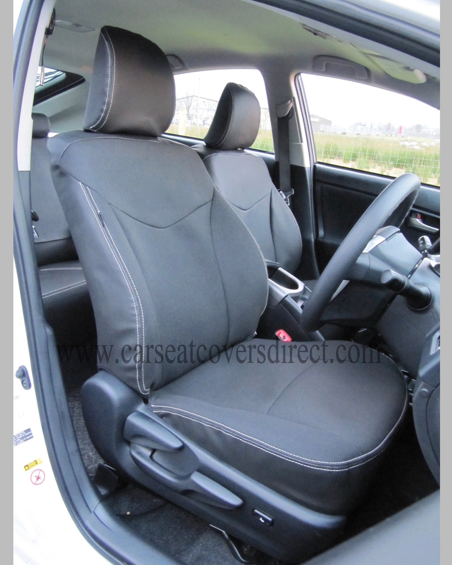 TOYOTA PRIUS Seat Covers, wipe Clean Leatherette.