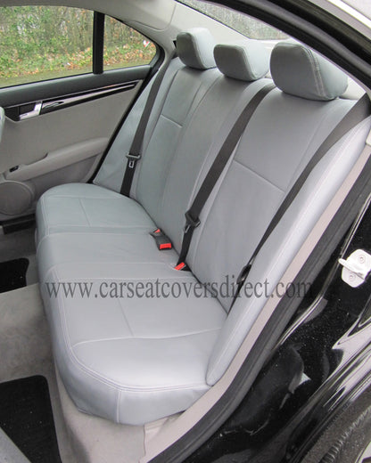 Mercedes Luxury Leatherette PrecisionFit Seat Covers for C-Class W204