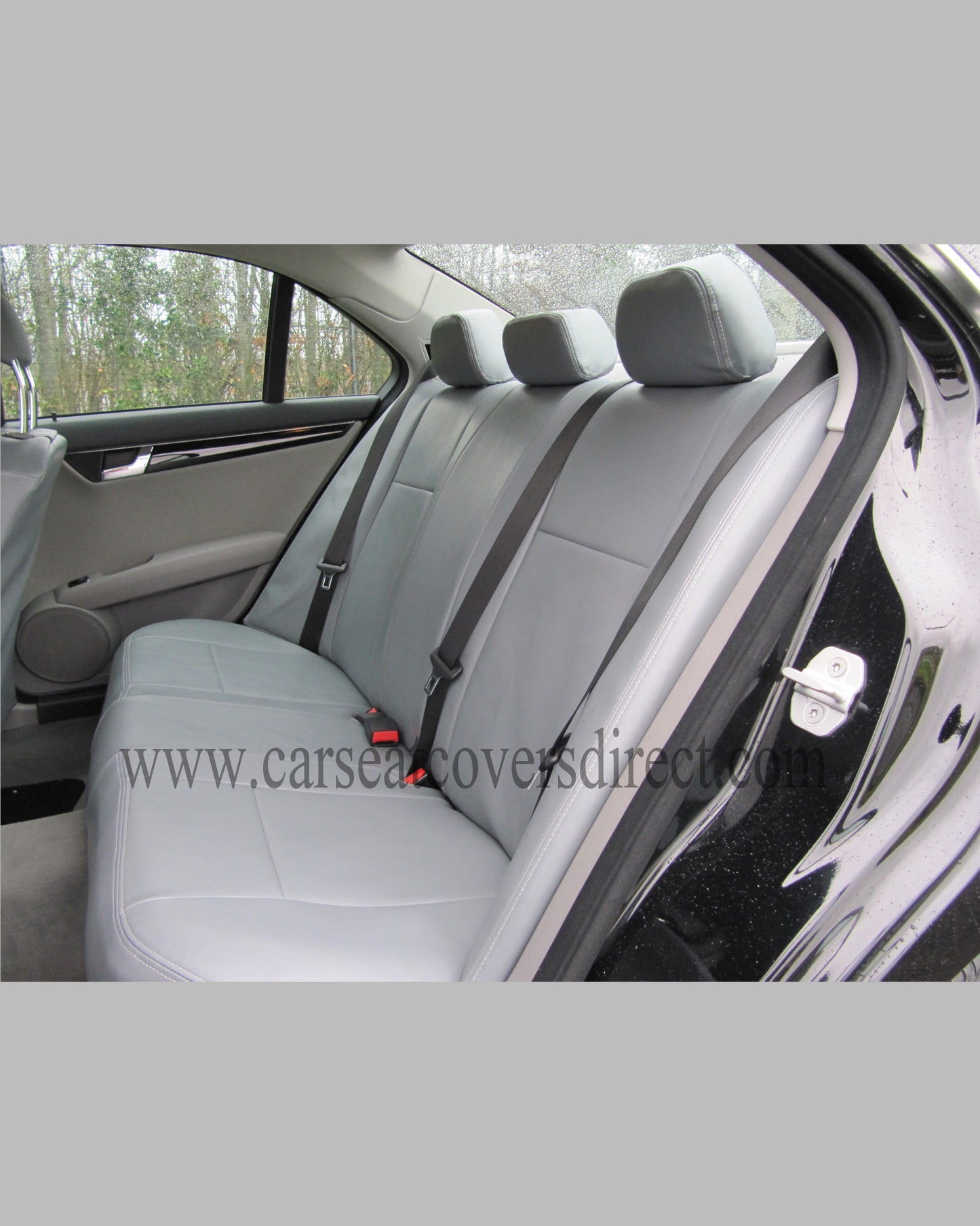 Mercedes Luxury Leatherette PrecisionFit Seat Covers for C-Class W204