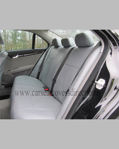 Mercedes Luxury Leatherette PrecisionFit Seat Covers for C-Class W204