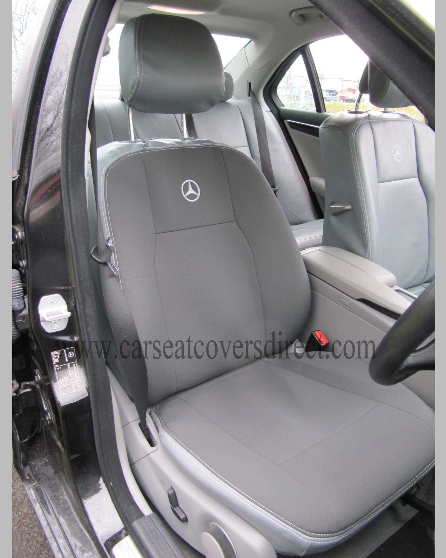 Mercedes Luxury Leatherette PrecisionFit Seat Covers for C-Class W204
