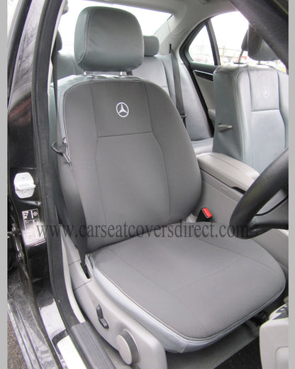 Mercedes Luxury Leatherette PrecisionFit Seat Covers for C-Class W204