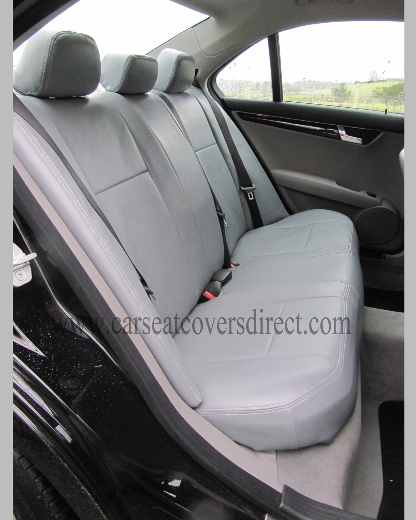 Mercedes Luxury Leatherette PrecisionFit Seat Covers for C-Class W204