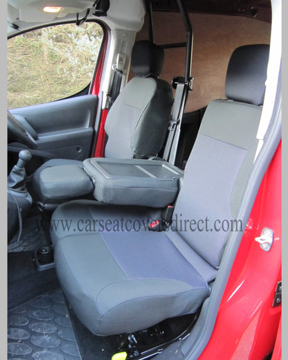 Citroen BERLINGO  2nd Gen Hard Wearing Cloth seat covers