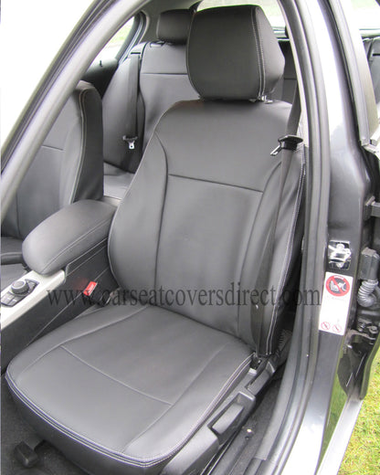 BMW 1 Series F20 Black Leatherette Seat Covers