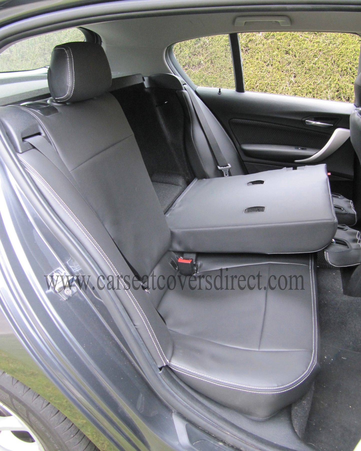BMW 1 Series F20 Black Leatherette Seat Covers