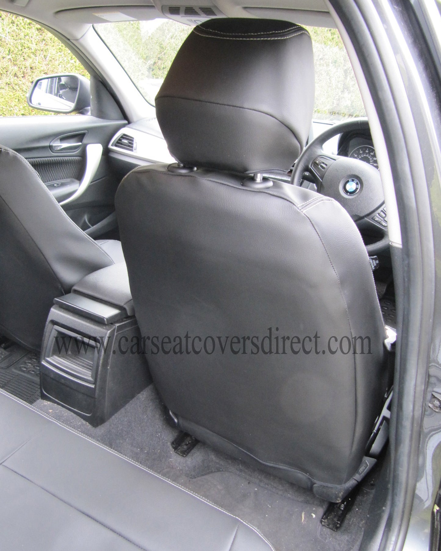 BMW 1 Series F20 Black Leatherette Seat Covers