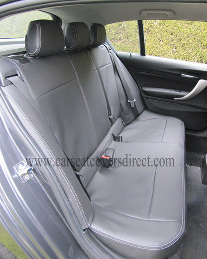 BMW 1 Series F20 Black Leatherette Seat Covers