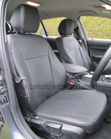 BMW 1 Series F20 Black Leatherette Seat Covers
