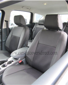 Ford C-Max - Black Leatherette & Fabric Centre