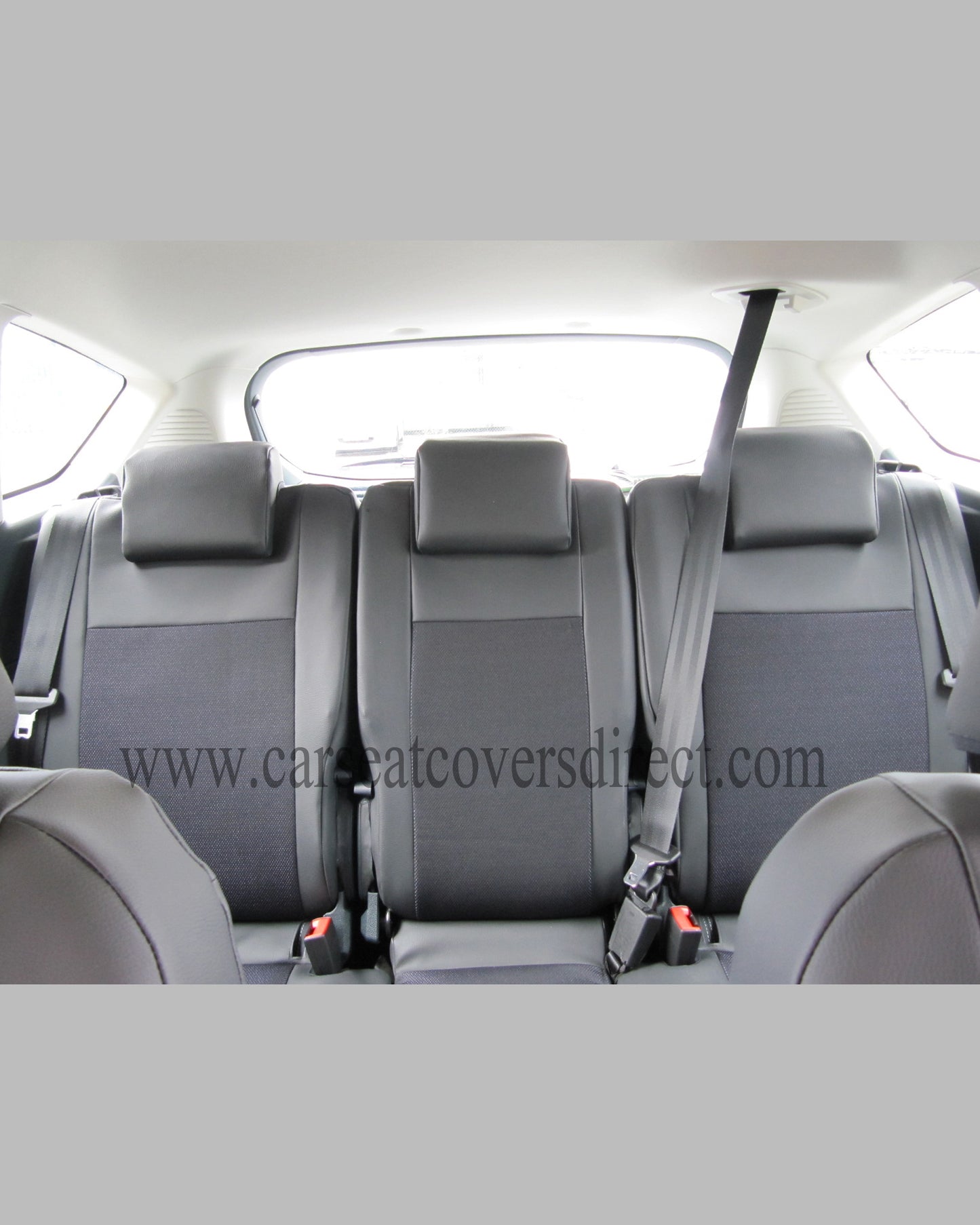 Ford C-Max - Black Leatherette & Fabric Centre