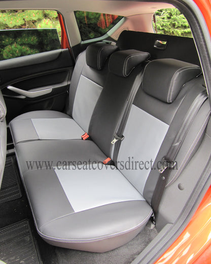 Ford Kuga 1st Gen Black & Grey Seat Covers
