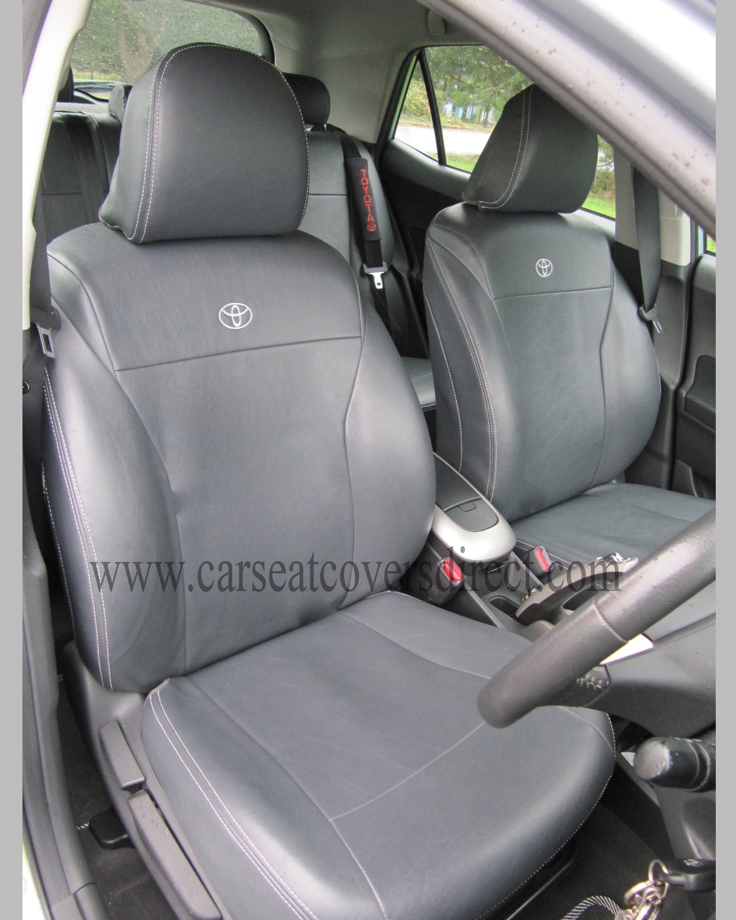 TOYOTA AURIS 1st Gen grey seat covers