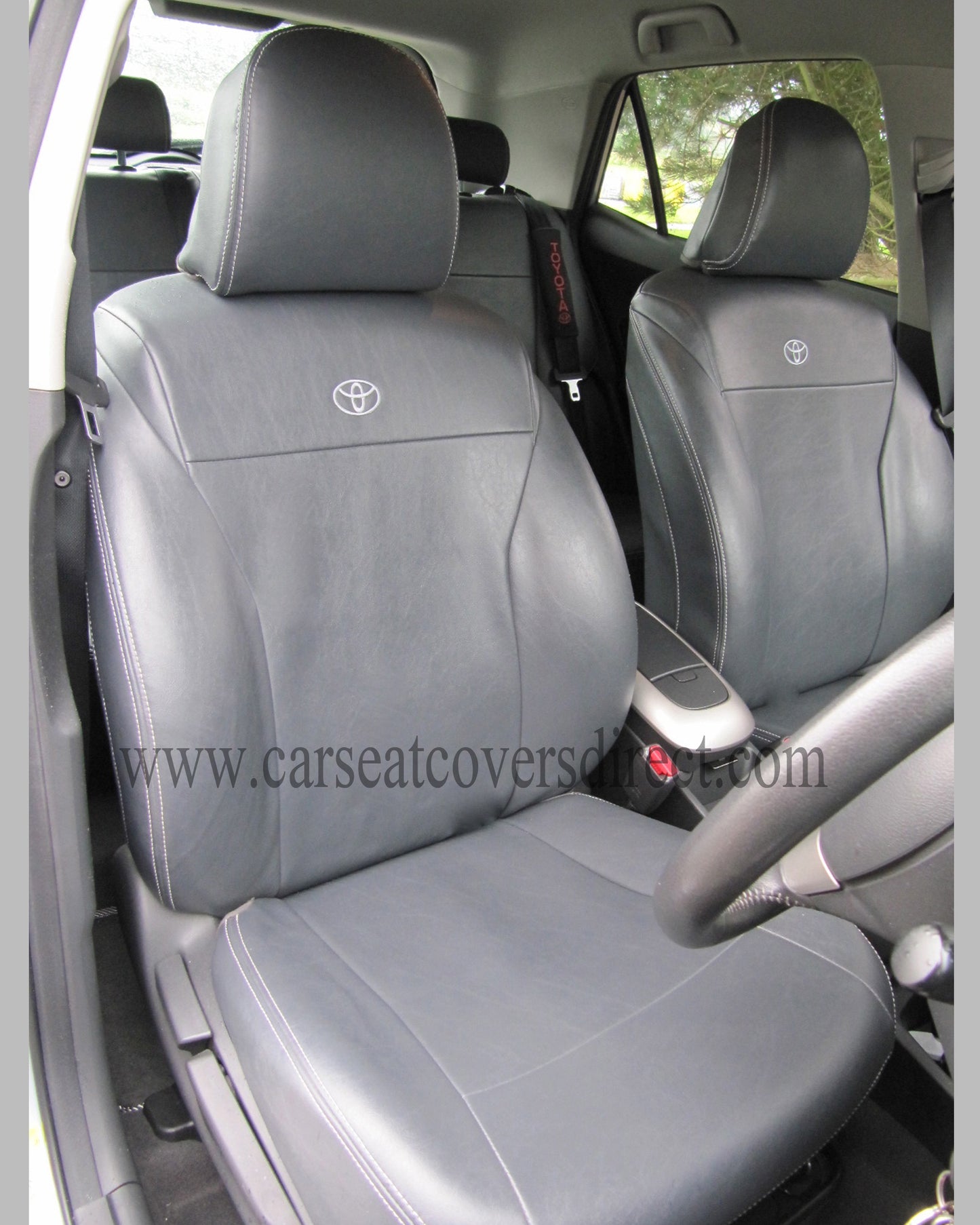 TOYOTA AURIS 1st Gen grey seat covers