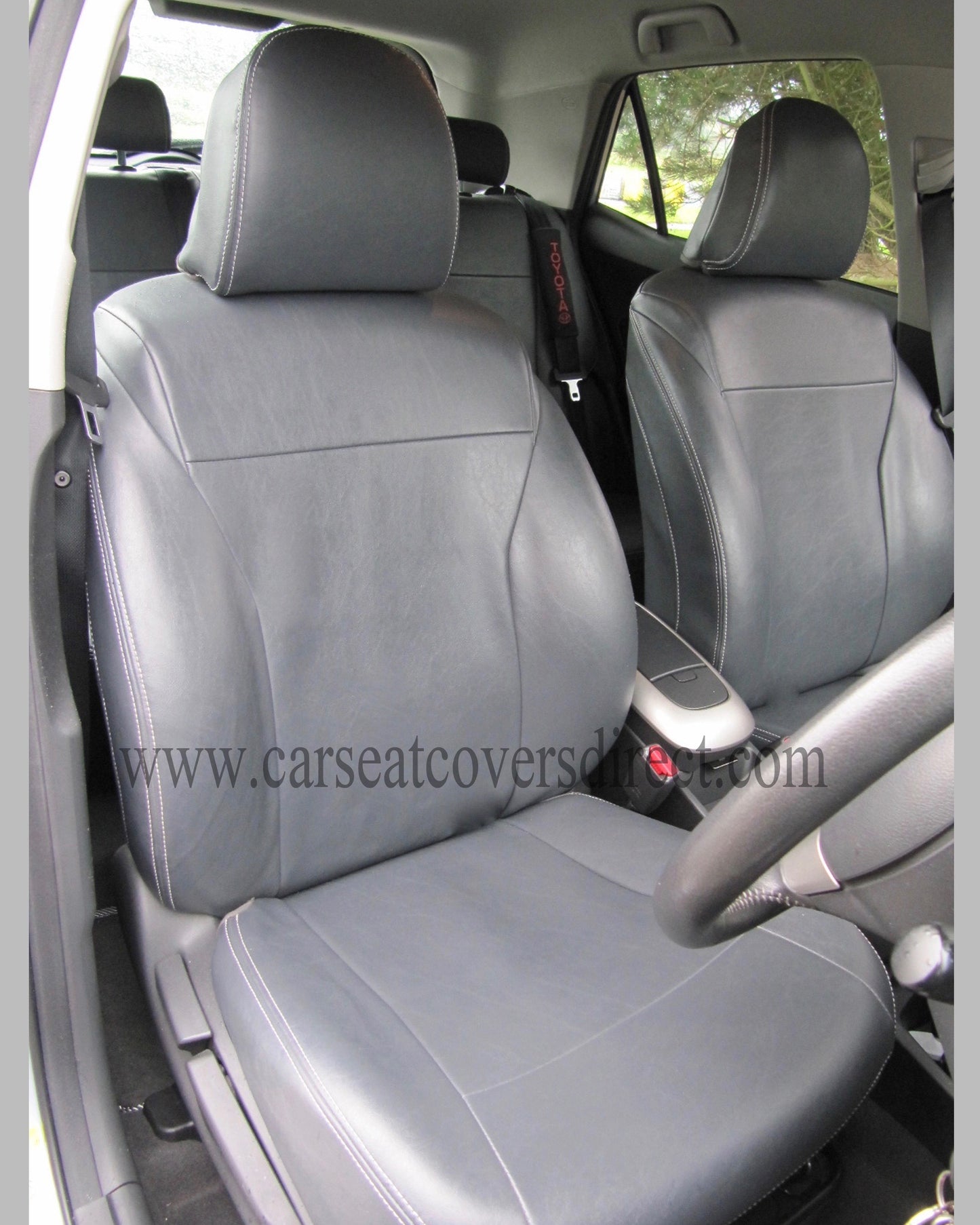 TOYOTA AURIS 1st Gen grey seat covers
