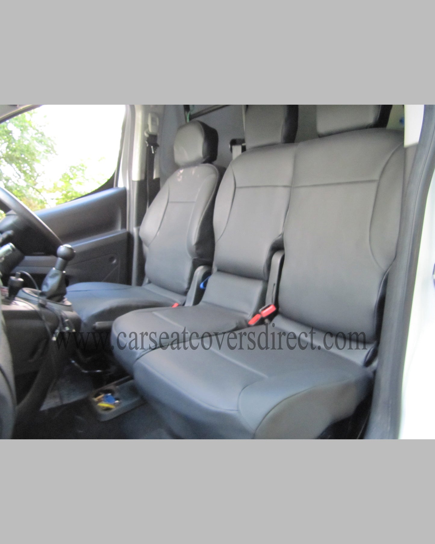 Citroen BERLINGO 2nd Gen black seat covers