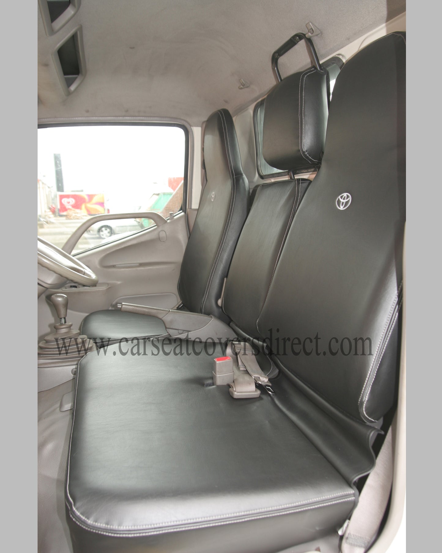 Toyota Dyna Waterproof Leather Look Seat Covers