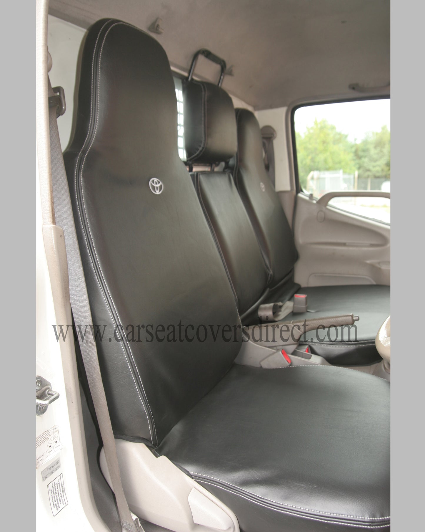 Toyota Dyna Waterproof Leather Look Seat Covers