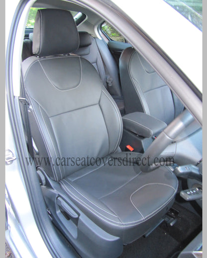 Skoda OCTAVIA 3RD GEN Black Seat Covers