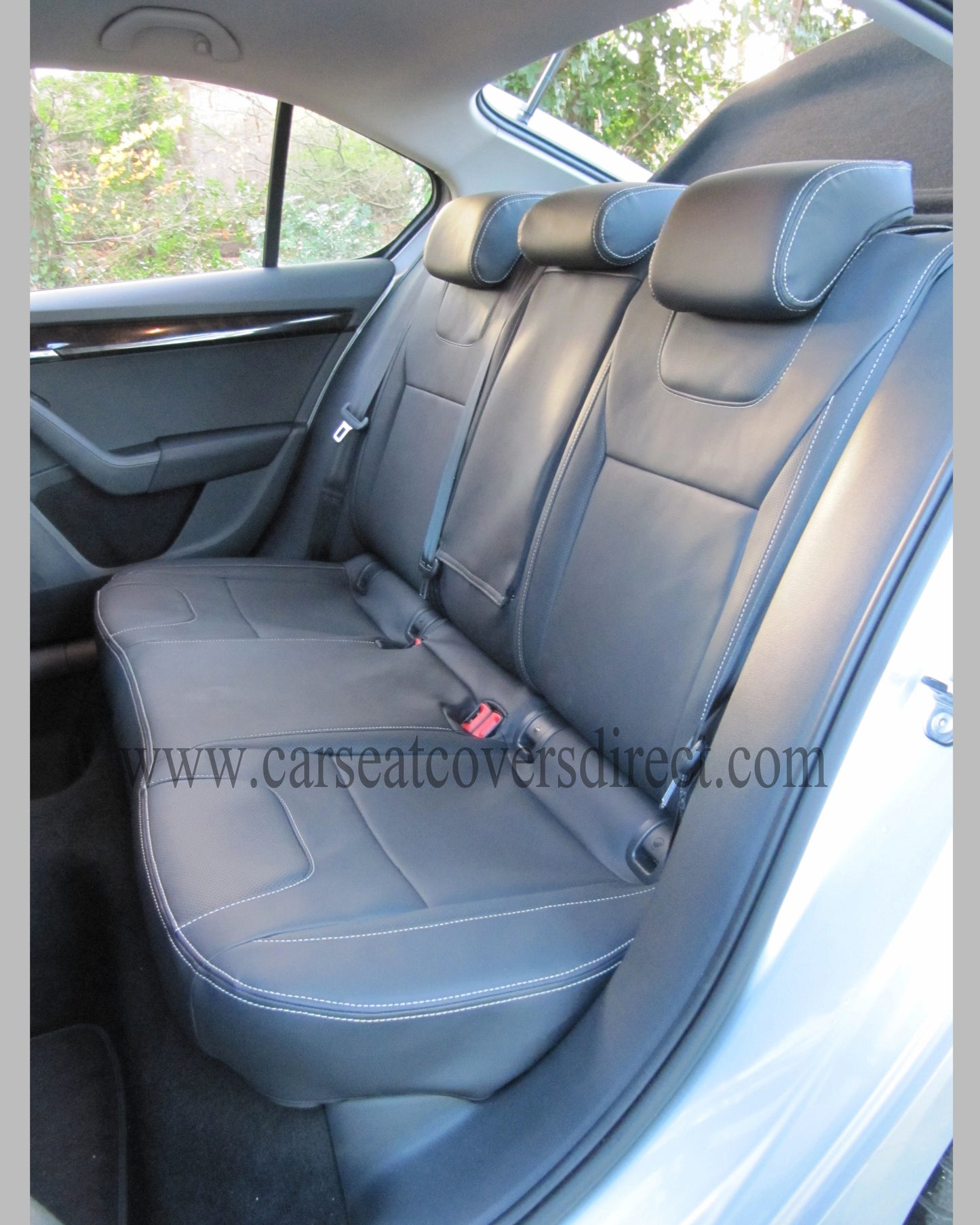 Skoda OCTAVIA 3RD GEN Black Seat Covers