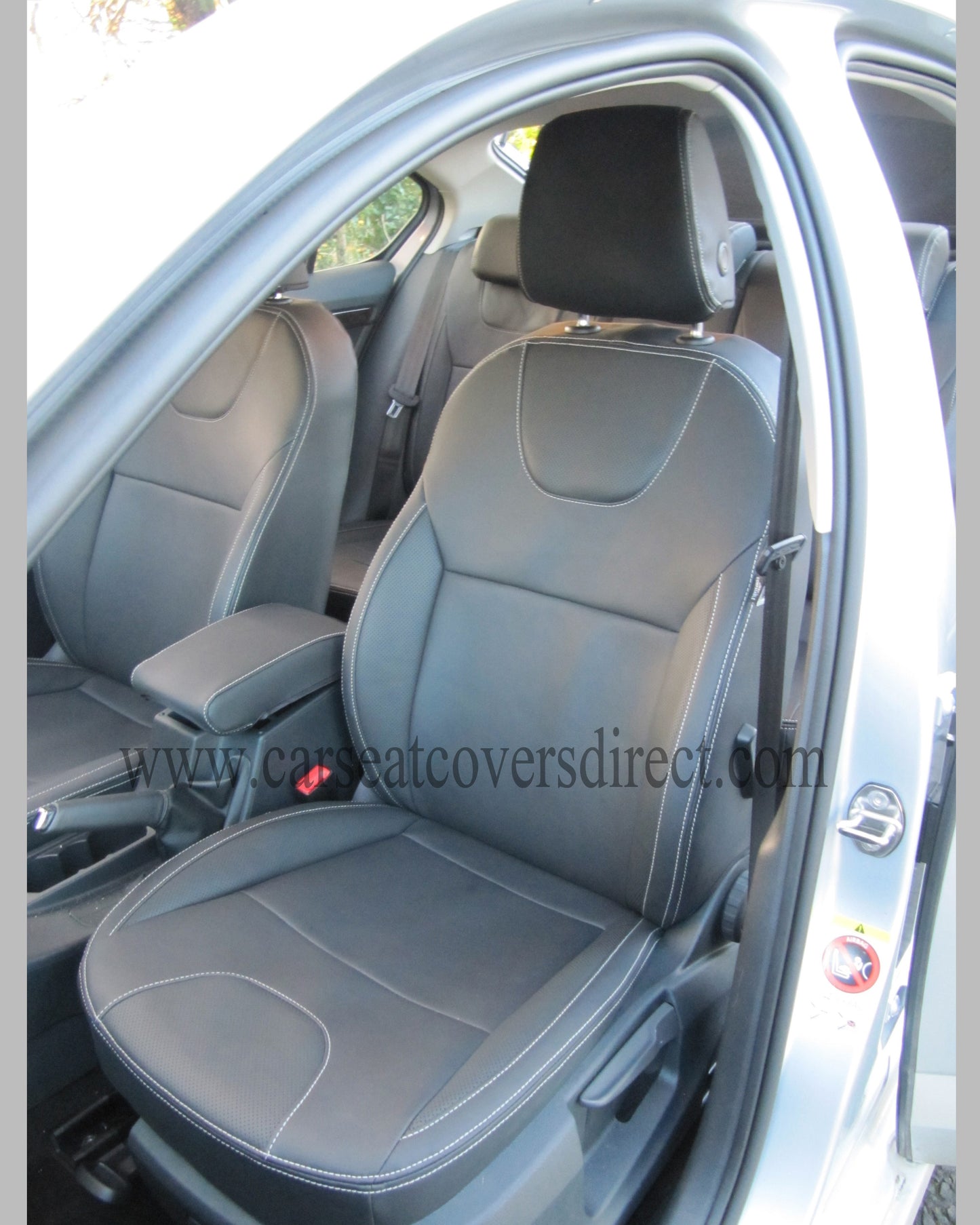 Skoda OCTAVIA 3RD GEN Black Seat Covers