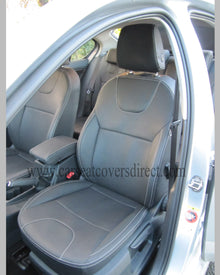 Skoda OCTAVIA 3RD GEN Black Seat Covers