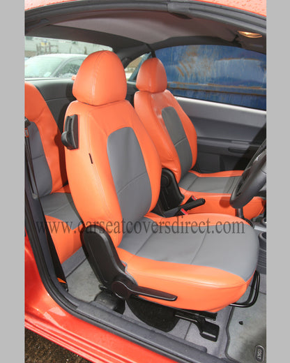 Mitsubishi COLT 7TH GEN Orange & Grey Seat Covers