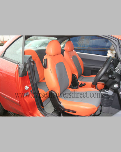 Mitsubishi COLT 7TH GEN Orange & Grey Seat Covers