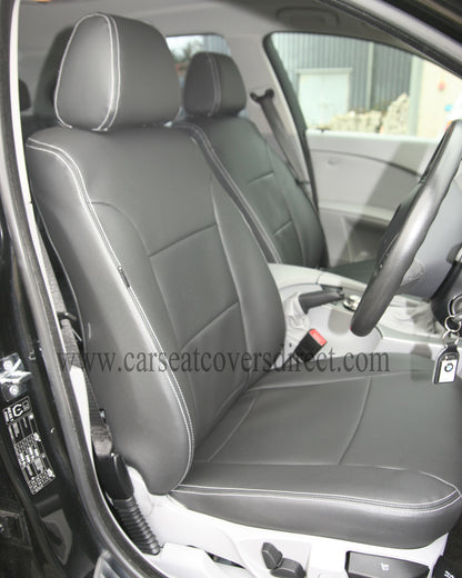 BMW 5 Series E60 Black Seat Covers
