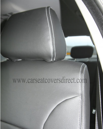 BMW 5 Series E60 Black Seat Covers