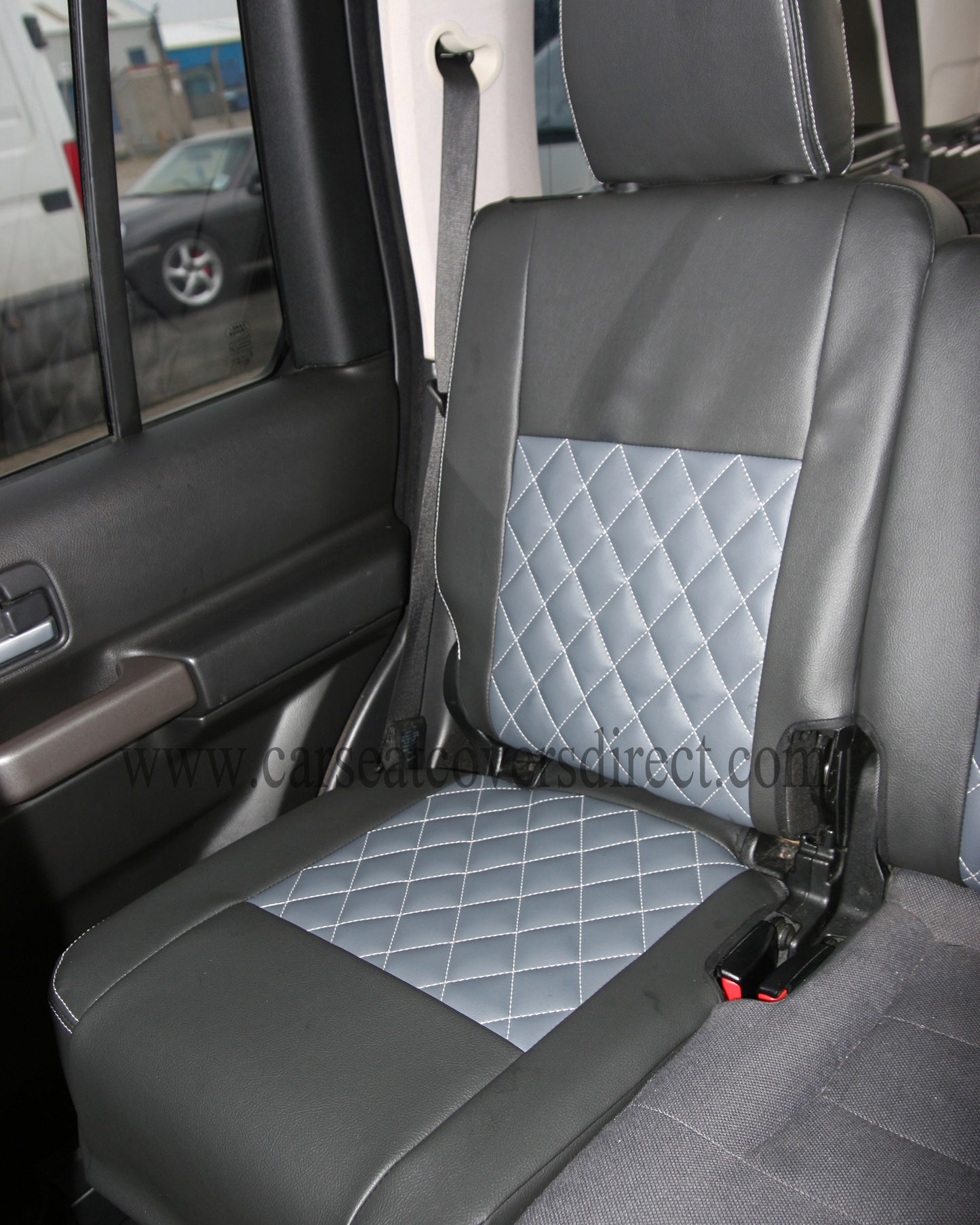 Land Rover Discovery 3  Tailored Diamond Quilted Seat Covers - 5 Seat version