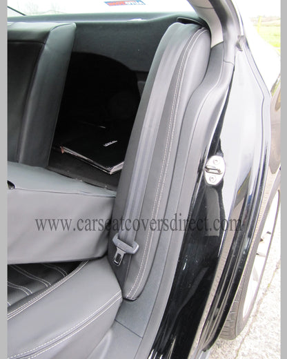 Volkswagen VW Passat CC Seat Covers - Charcoal Leatherette