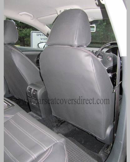 Volkswagen VW Passat CC Seat Covers - Charcoal Leatherette