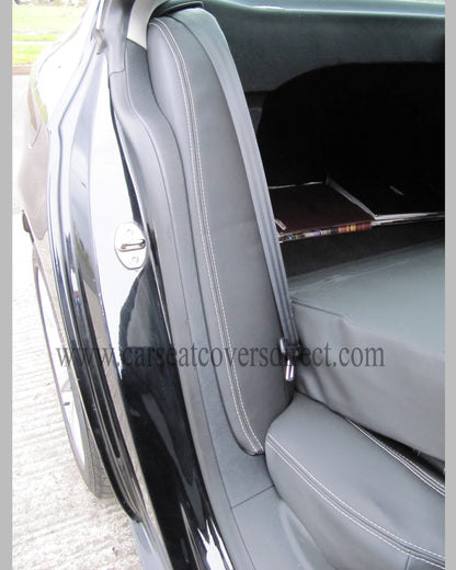 Volkswagen VW Passat CC Seat Covers - Charcoal Leatherette