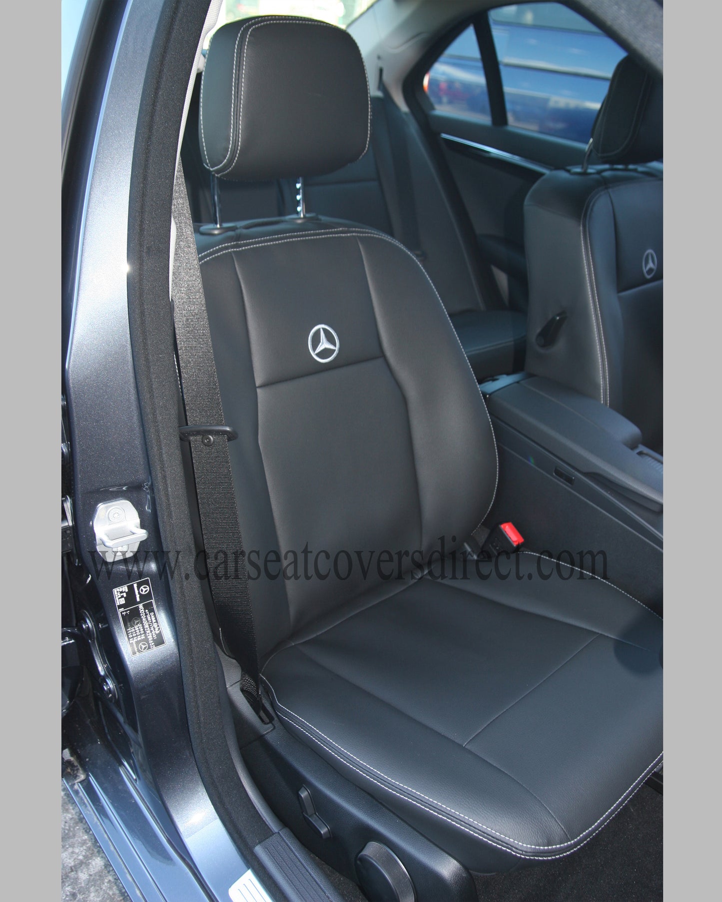 Mercedes Luxury Leatherette PrecisionFit Seat Covers for C-Class W204