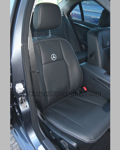 Mercedes Luxury Leatherette PrecisionFit Seat Covers for C-Class W204