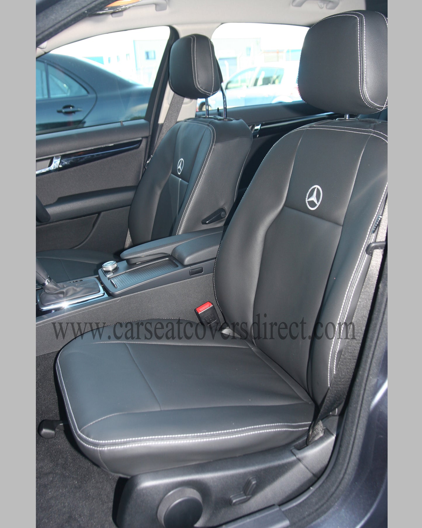 Mercedes Luxury Leatherette PrecisionFit Seat Covers for C-Class W204