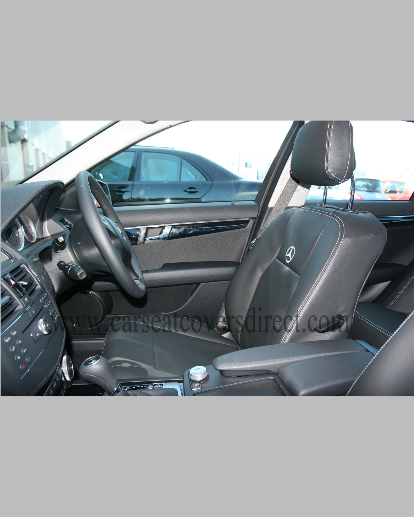 Mercedes Luxury Leatherette PrecisionFit Seat Covers for C-Class W204