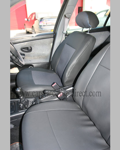 Peugeot 406 Black Leatherette Seat Covers