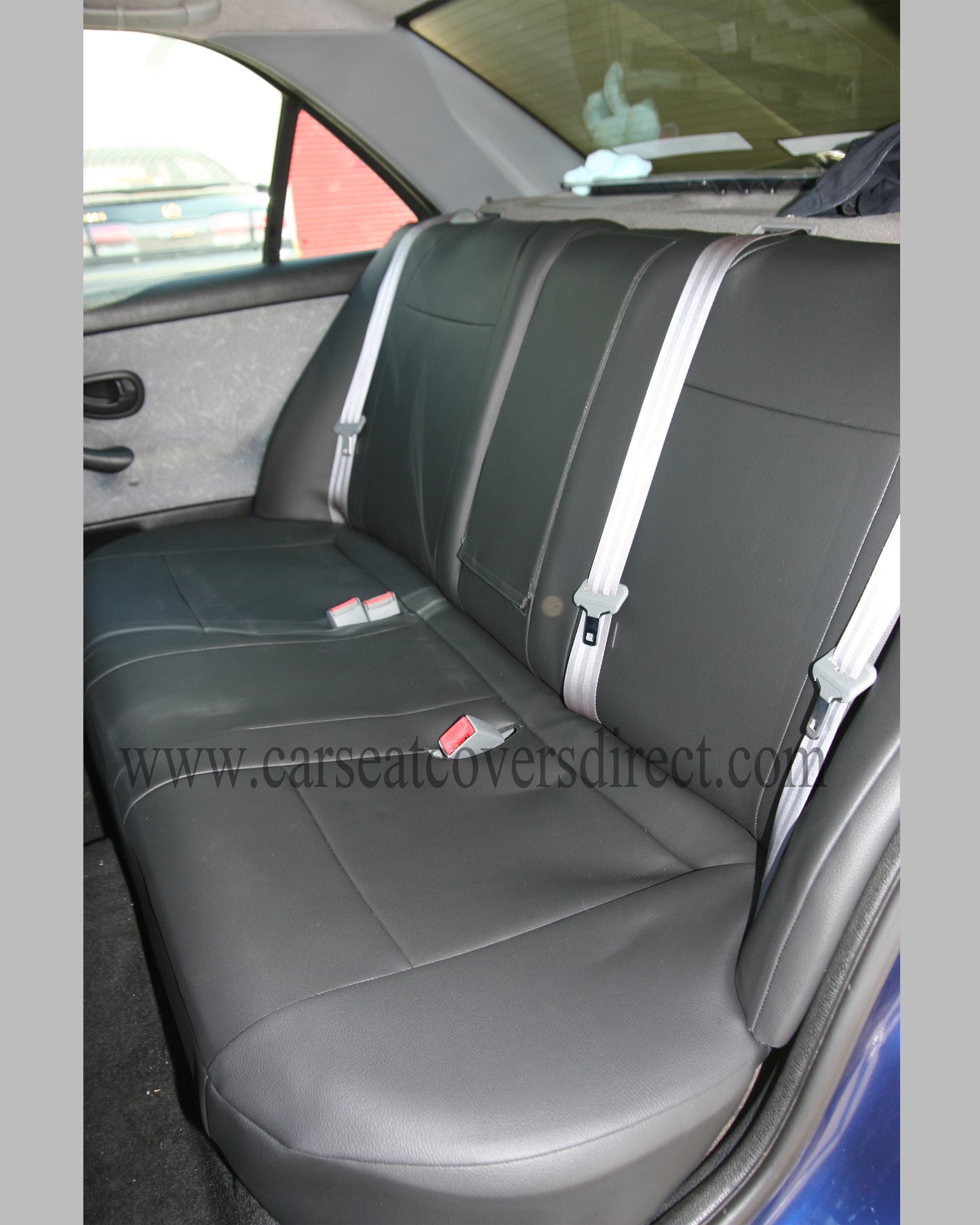 Peugeot 406 Black Leatherette Seat Covers