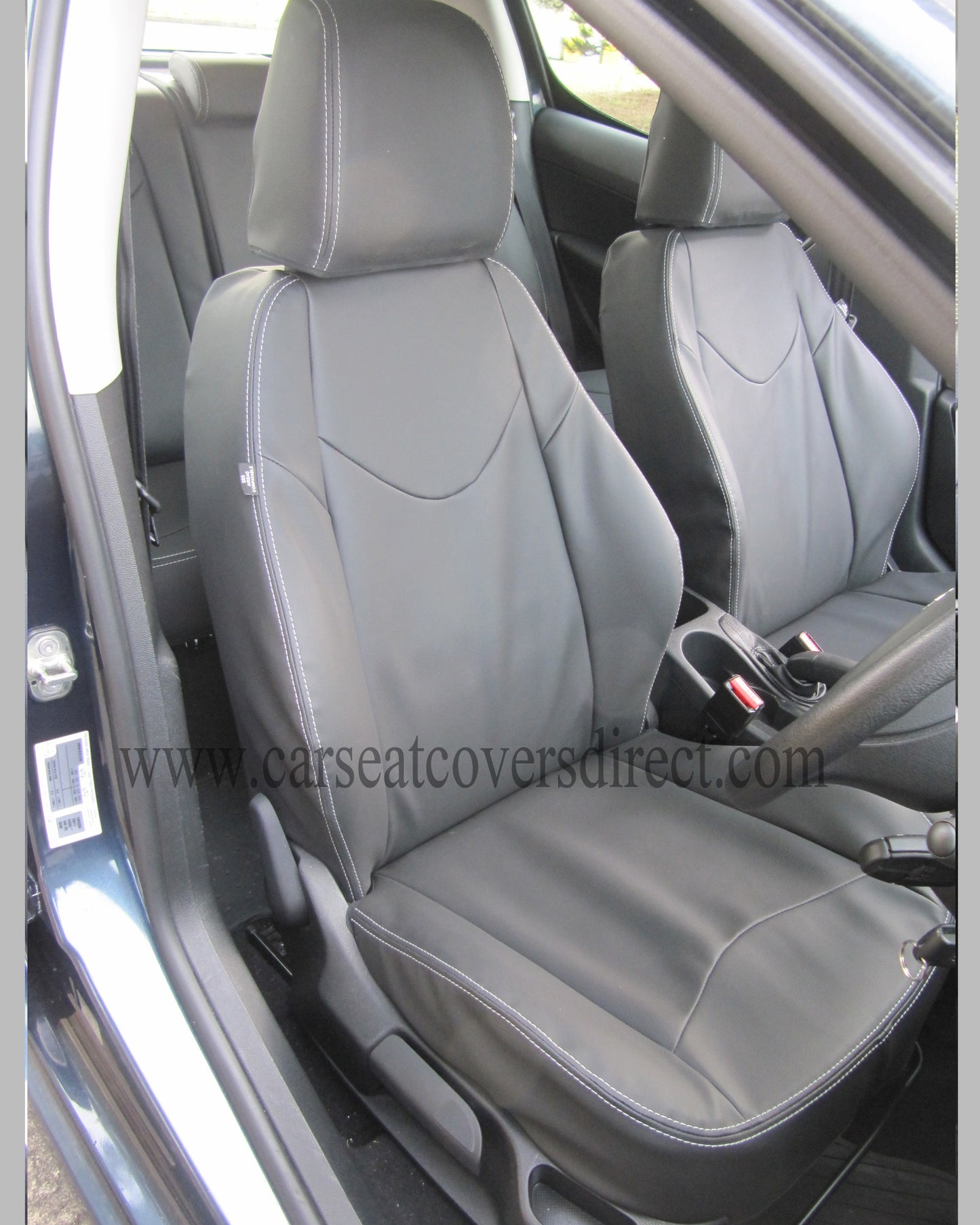 Peugeot 308 Black Seat Covers