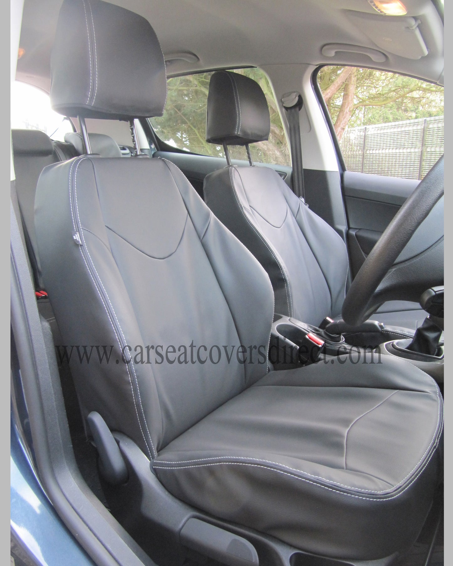 Peugeot 308 Black Seat Covers