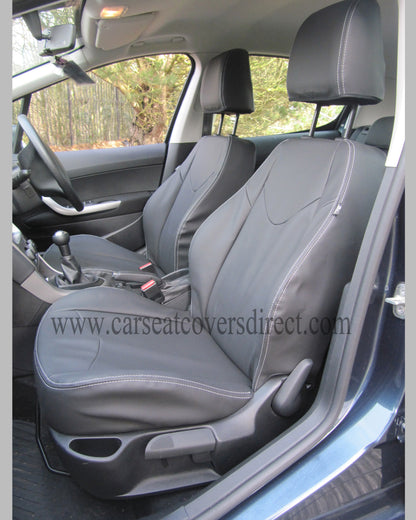 Peugeot 308 Black Seat Covers